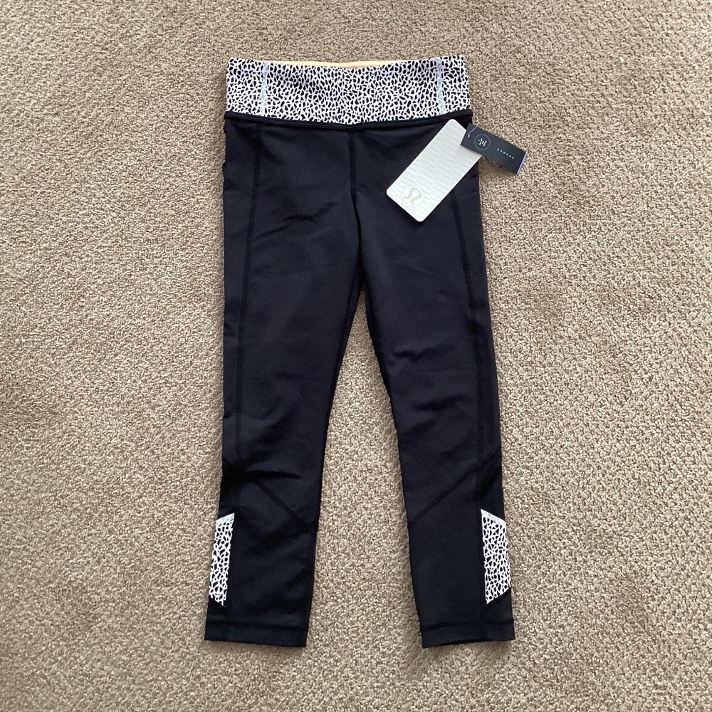 Lululemon Pace Rival Crop Leggings NWT